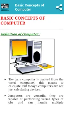 Computer Fundamental android App screenshot 3